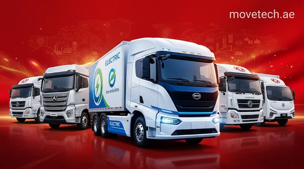 Chinese Electric Freight Trucks are 'Making Their Own Way'